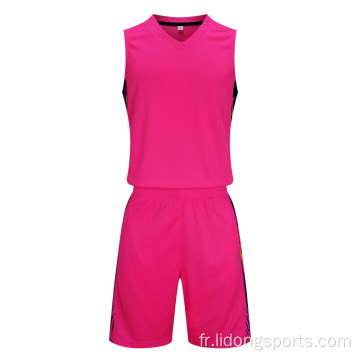 Shorts Formation Hommes Basketball Uniformes Basketball Ensemble Ensemble Ensembles de Jersey Basketball